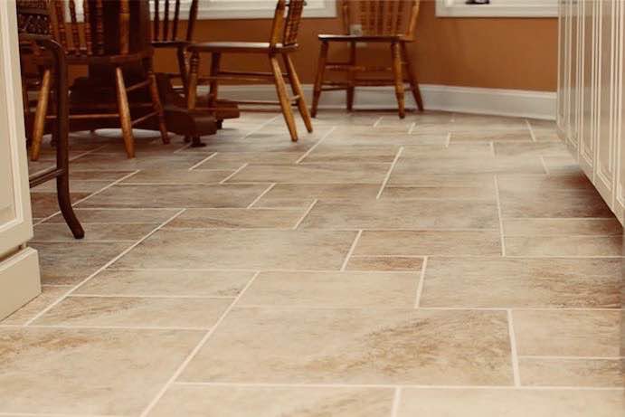 Custom Flooring-Tile Flooring Photo