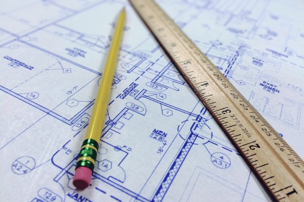 About Our Services - Blueprint Pencil Ruler Photo